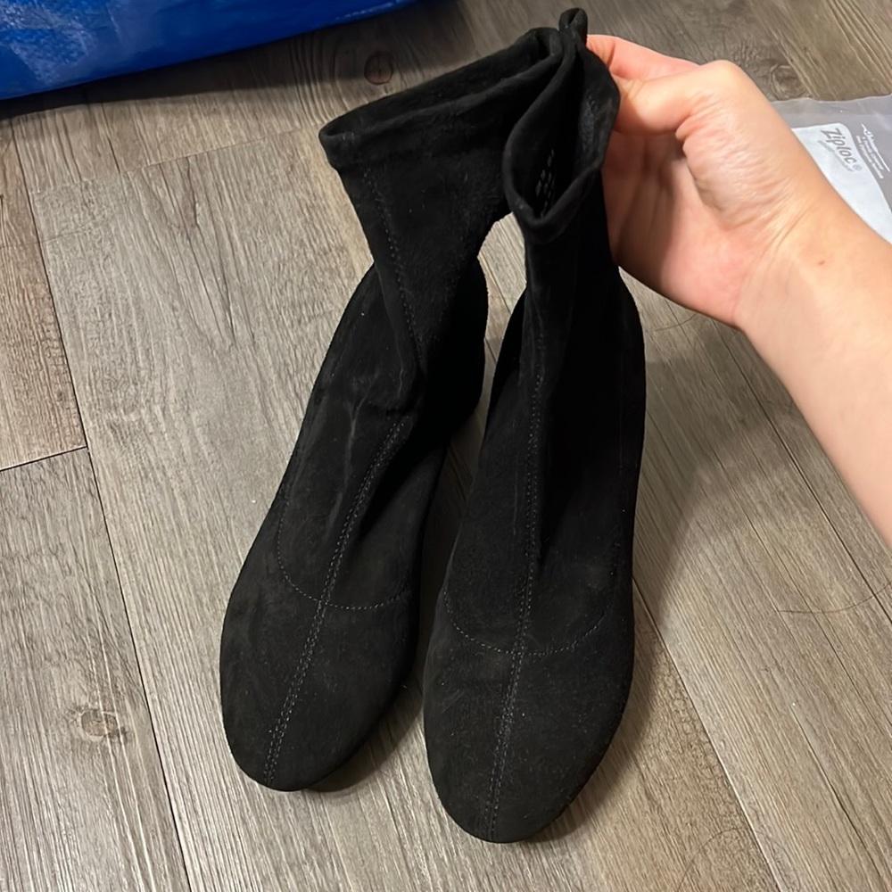Other stories suede sock boots